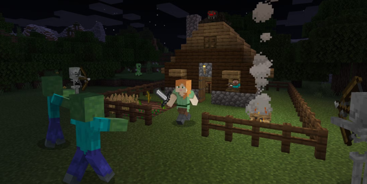 Minecraft wprowadza ulepszenia mgły, poprawki pocisków i błędy 1