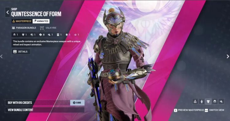 Zestaw Valkyrie Paragon to pierwszy mityczny zestaw w Rainbow Six Siege 1