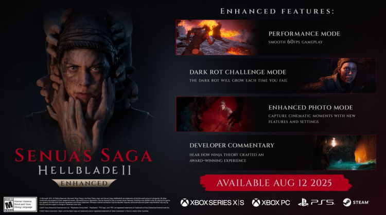 HellbladeII Enhanced trafia na PS5 z dużymi ulepszeniami 1