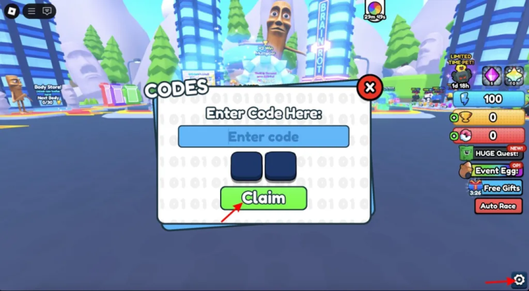 Roblox Brainrot Training Codes lipiec 2025 2