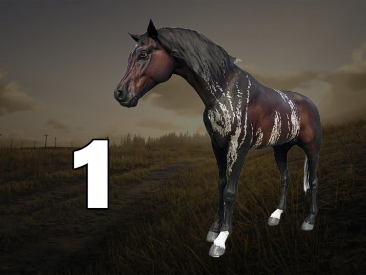 10 najlepszych koni w Red Dead Redemption 2, ranking według wydajności 10