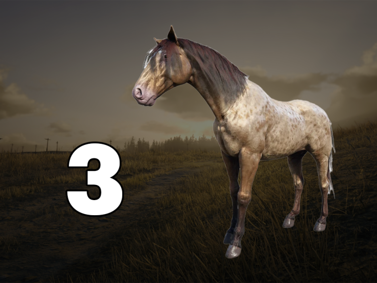 10 najlepszych koni w Red Dead Redemption 2, ranking według wydajności 8