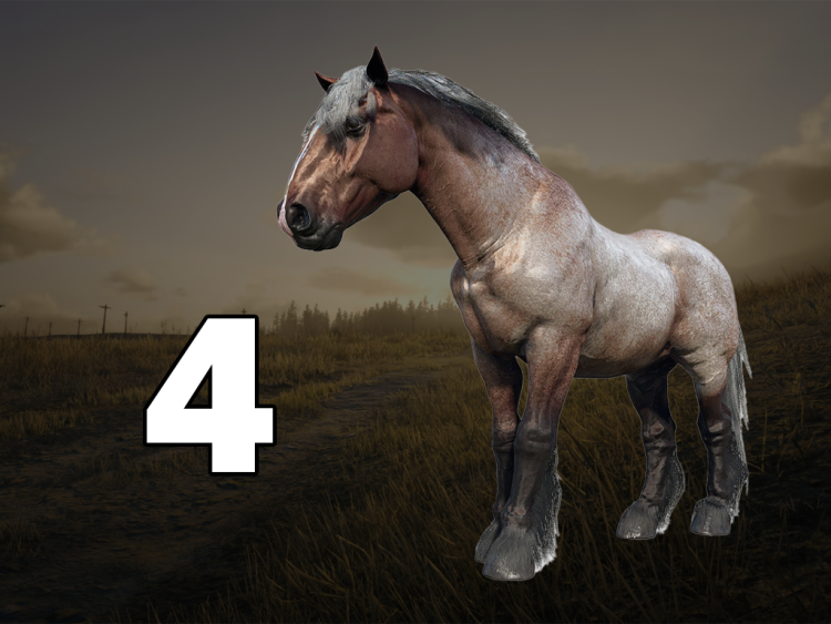 10 najlepszych koni w Red Dead Redemption 2, ranking według wydajności 7