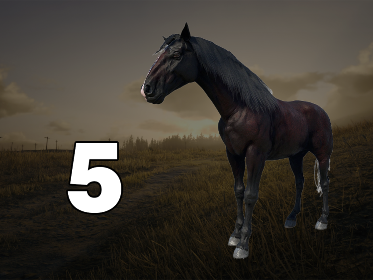 10 najlepszych koni w Red Dead Redemption 2, ranking według wydajności 6