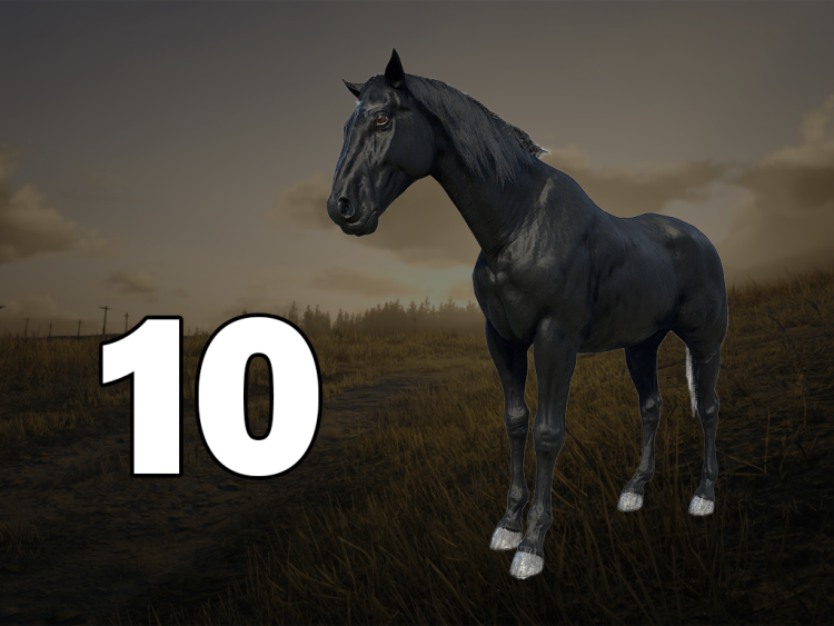 10 najlepszych koni w Red Dead Redemption 2, ranking według wydajności 1