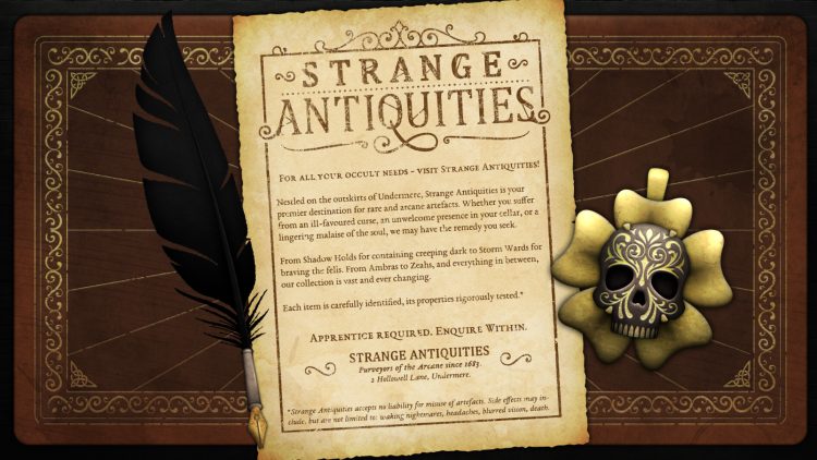 Recenzja Strange Antiquities: Przytulne sklepiki spotykają okultystyczne tajemnice 5