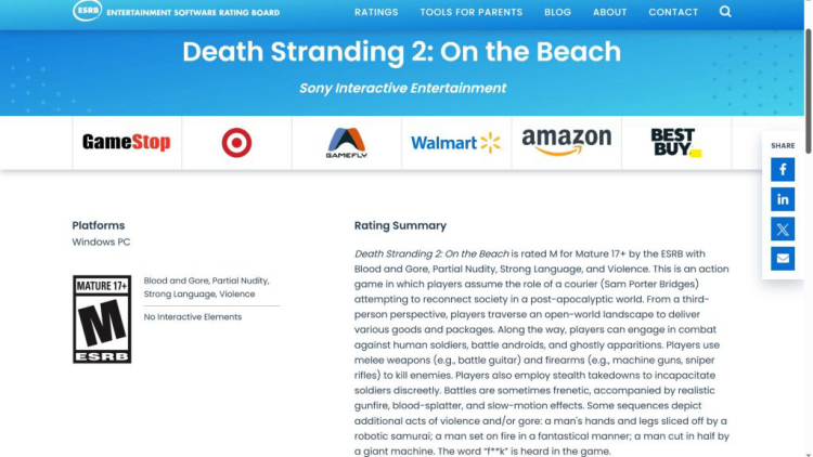 Według doniesień 1, Death Stranding 2: On The Beach wkrótce ukaże się na PC