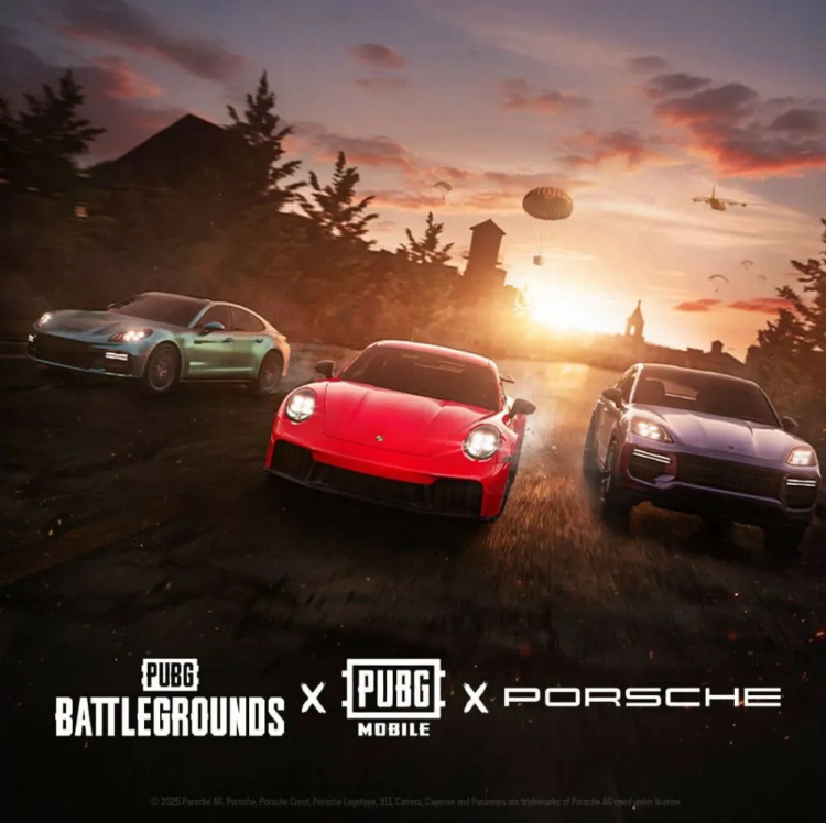 PUBG Mobile x Porsche powraca w wersji 4.1: wydarzenie Motor Cruise wprowadza kultowe supersamochody na Battlegrounds 1