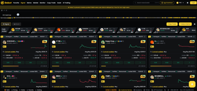 Zgłoszono poważne naruszenie bezpieczeństwa platformy DeBot Crypto 1