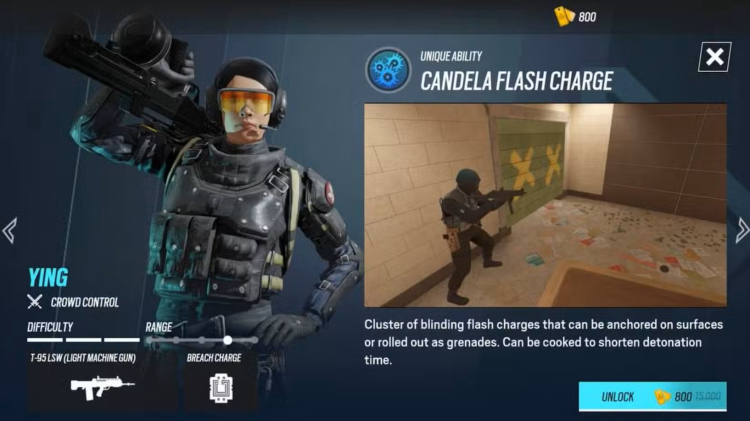 Rainbow Six Mobile – lista najlepszych operatorów poziomu 2