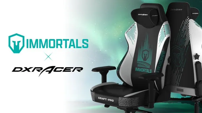 Immortals podpisał trzyletni kontrakt z DXRacer. Photo 1