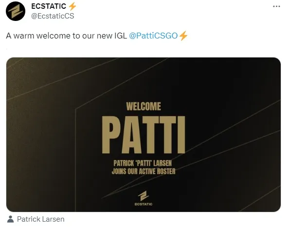 Breaking News: ECSTATIC SIGN PATTI. Photo 1